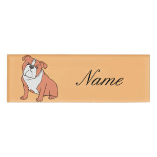Badge D'identification Bulldog Breed Thunder_Cove