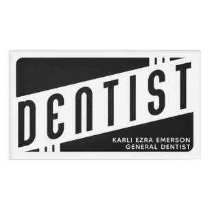 Badge D'identification Bureau dentaire