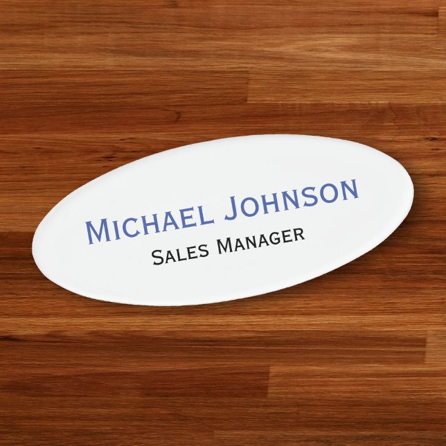 Badge D'identification Bureau exécutif professionnel Affaires Magnétiques (Professional Executive Office Business Magnetic Name Tag)