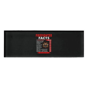 Badge D'identification Cadeau pompier Infos sur les pompiers Cadeaux