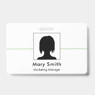 Badge d'identification Carte Entreprise Employé Pe