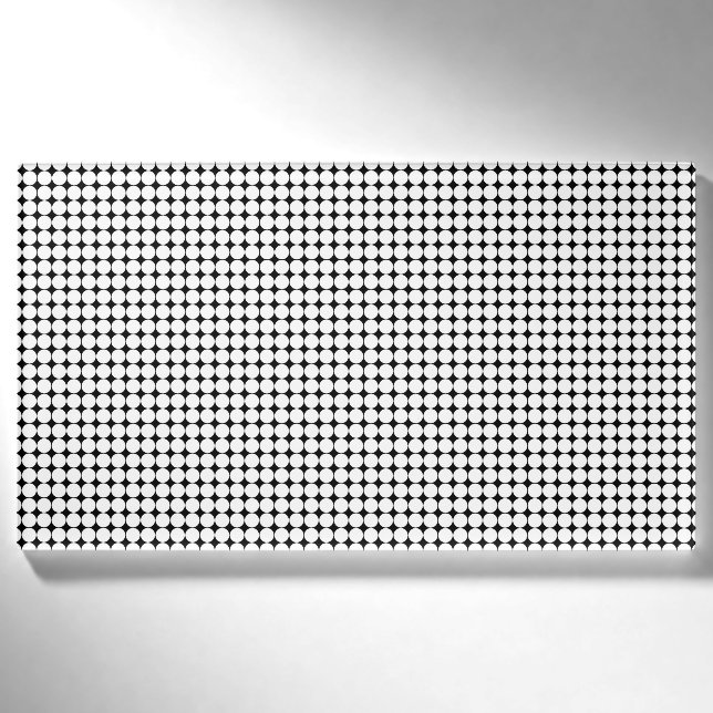 Badge D'identification Checkered Halftone (Devant)