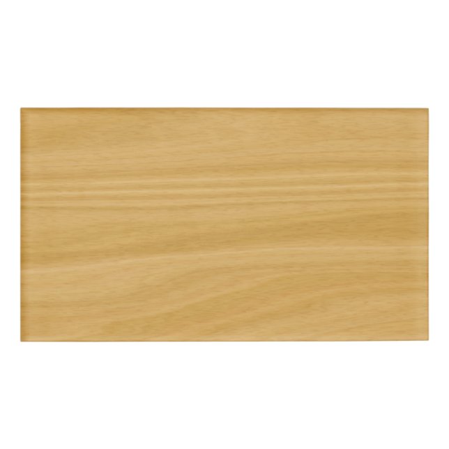 Badge D'identification Chêne (Devant)