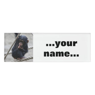Badge D'identification Chimpanzé 030