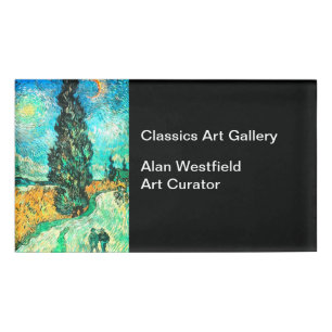 Badge D'identification Classic Art Gallery Classic Staff Name Tags