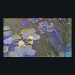 Badge D'identification Claude Monet Water Lilies Agapanthus<br><div class="desc">Claude Monet Water Lilies and Agapanthus - Claude Monet Water Lilies and Agapanthus est une magnifique peinture impressionniste réalisée par l'un des maîtres fleuristes de tous les temps. Le jardin d'eau est vivant avec la couleur et l'émotion, comme l'Agapanthus violet coulent de leurs tiges bleues et vertes. L'eau est vive...</div>