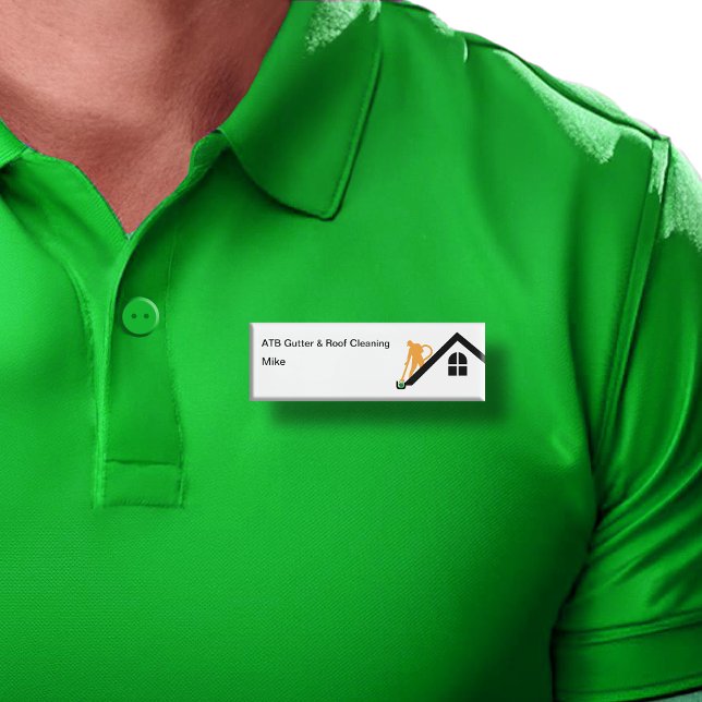 Badge D'identification Clé d'identification du nom de travail du personne (Créateur téléchargé)