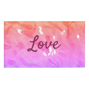Badge D'identification Coloré arc-en-ciel amour fierté lgbtq gay motif te