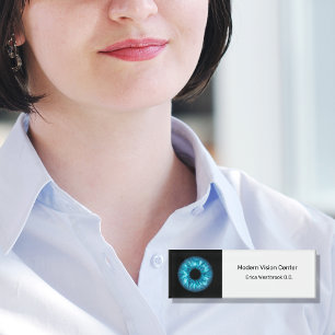 Badge D'identification Cool Modern Eye Doctor Vision Center Nom Tags