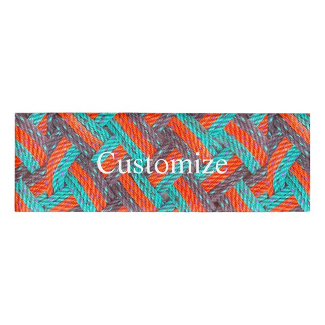 Badge D'identification Corde nautique Mat Thunder_Cove (Devant)