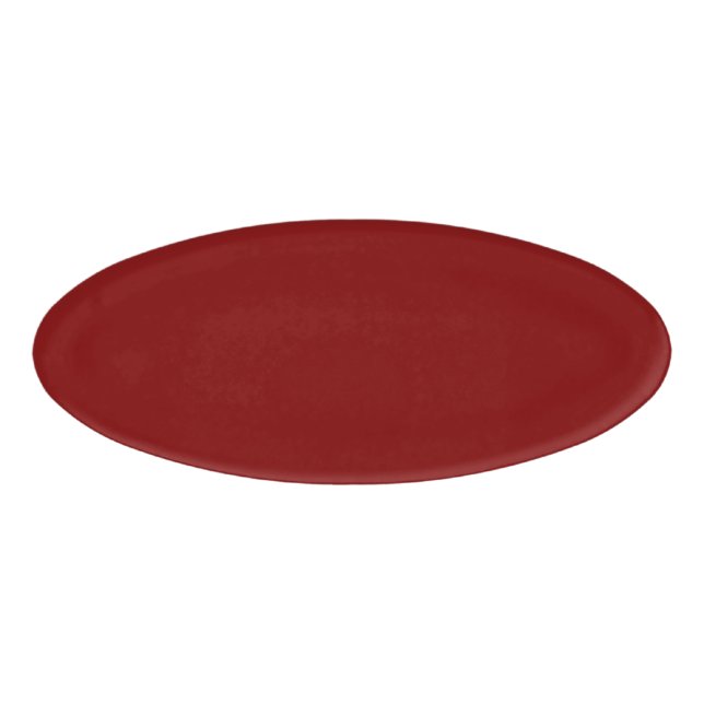 Badge D'identification Couleur solide Maroon (Devant)
