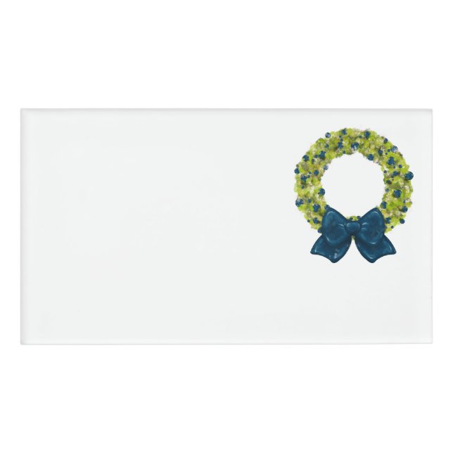 Badge D'identification Couronne scintillante - Options de couleurs multip (Devant)