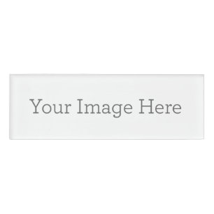 Badge D'identification Create Your Own Magnetic Name Tag