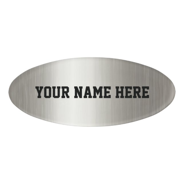 Badge D'identification CRÉEZ-VOTRE-PROPRE conception personnalisée de tél (Devant)