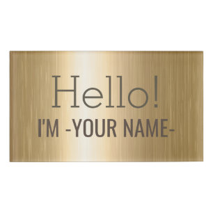 Badge D'identification CRÉEZ-VOTRE-PROPRE conception personnalisée de tél