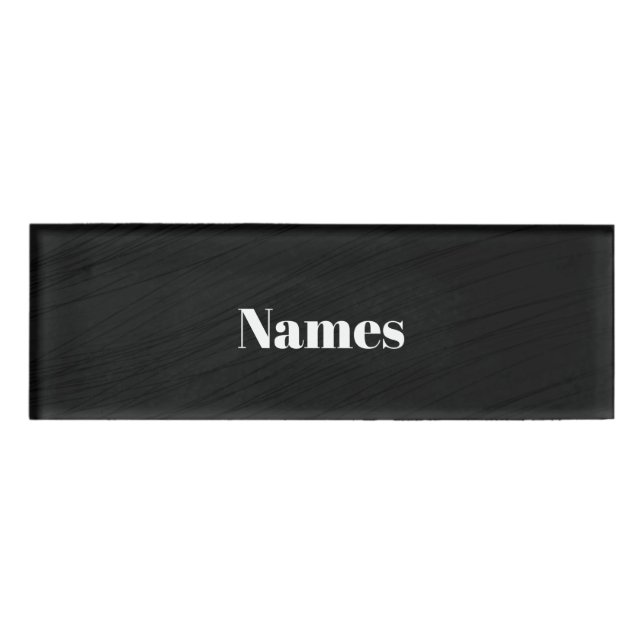 Badge D'identification Créez votre propre personnalisation (Devant)