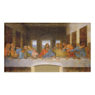 Badge D'identification Da Vinci Dernier Supper Fine Art Classic