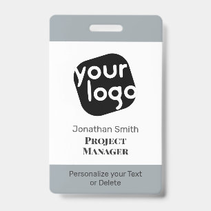 Badge d'identification de conférence personnali