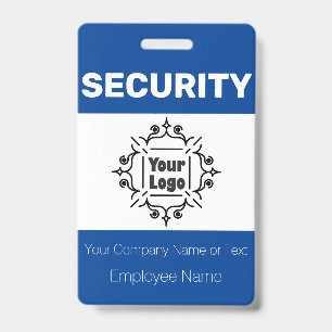 Badge d'identification de garde de sécurité person