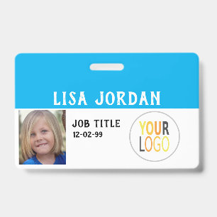 Badge d'identification de l'employé Entreprise- Co