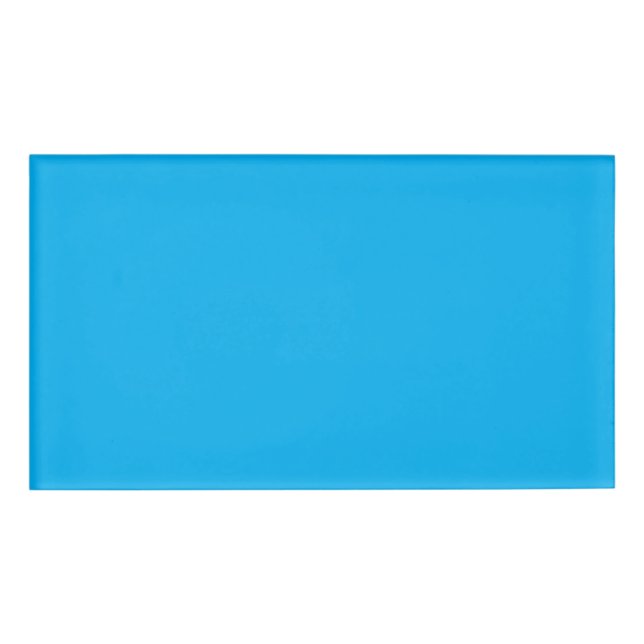 Badge D'identification Découvrez la beauté d'un ciel bleu avec un avion (Devant)