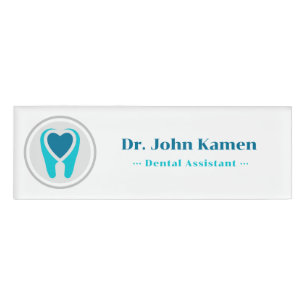 Badge D'identification Dentiste Dents
