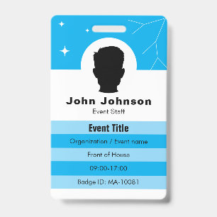Badge d'identification d'entreprise