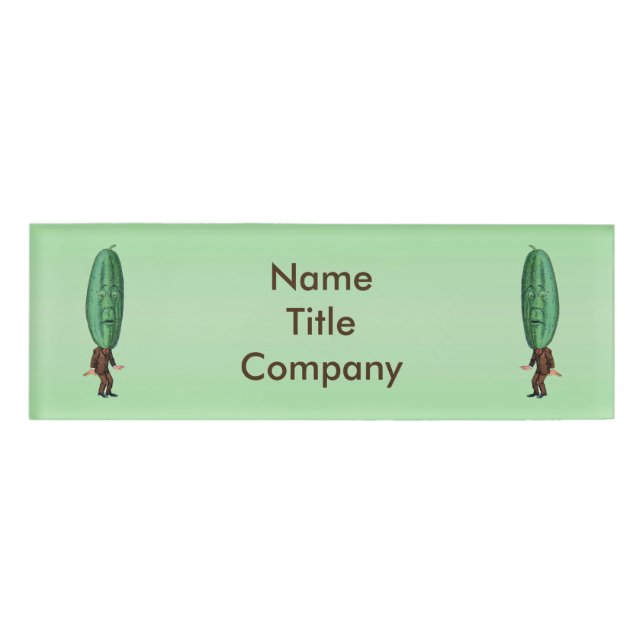 Badge D'identification Deux Vintages Cool en costumes (Devant)