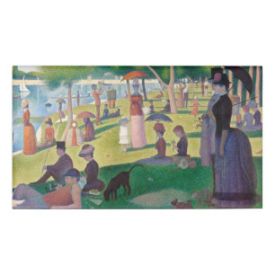 Badge D'identification Dimanche sur La Grande Jatte Seurat Peinture