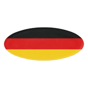 Badge D'identification Drapeau allemand