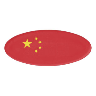 Badge D'identification Drapeau chinois