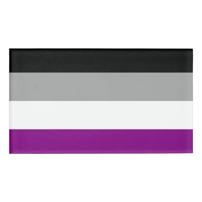 Badge D'identification Drapeau de fierté sexuelle LGBTQ (Devant)