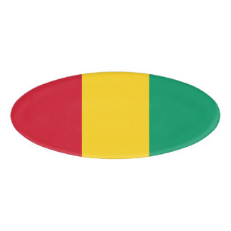 Badge D'identification Drapeau de Guinée