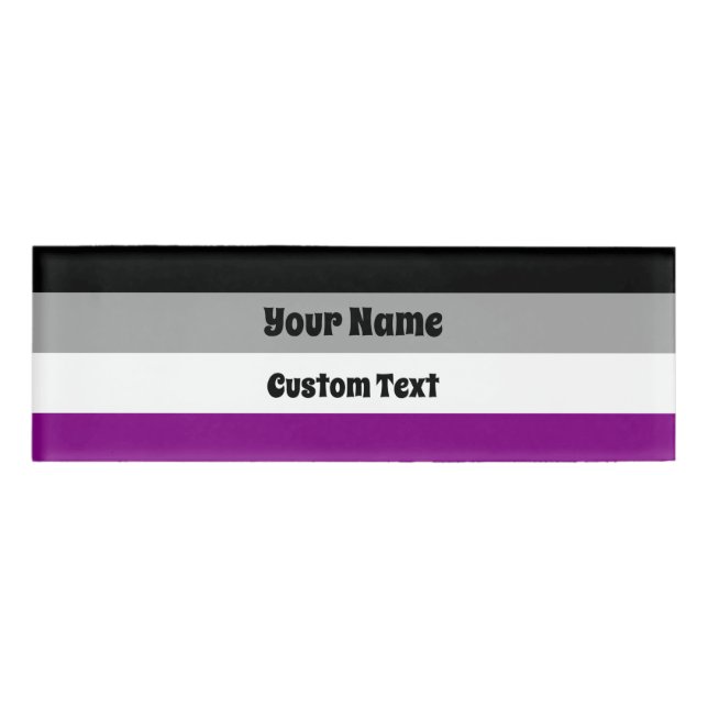 Badge D'identification Drapeau de la fierté de l'homosexualité (Devant)