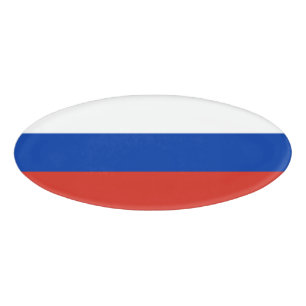 Badge D'identification Drapeau de la Russie