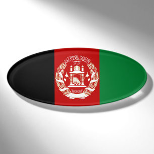 Badge D'identification Drapeau de l'Afghanistan