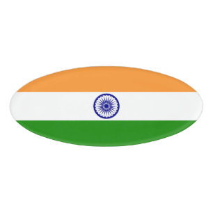 Badge D'identification Drapeau de l'Inde