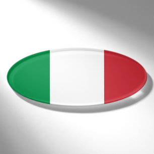 Badge D'identification Drapeau de l'Italie