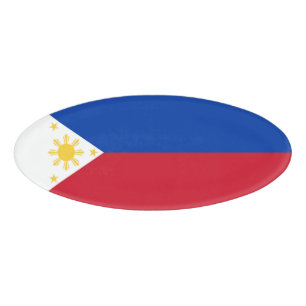 Badge D'identification drapeau des Philippines