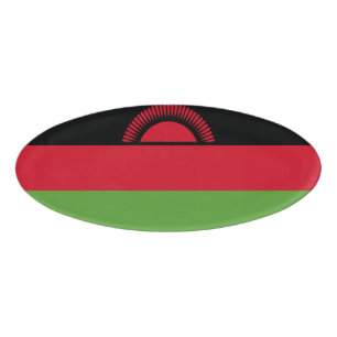 Badge D'identification drapeau du Malawi