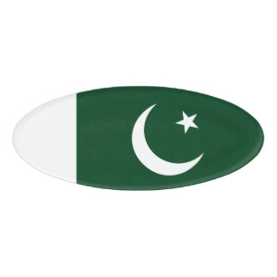Badge D'identification Drapeau du Pakistan