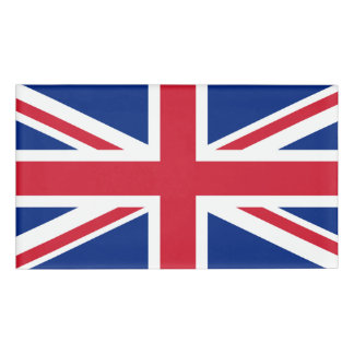 Badge D'identification Drapeau du Royaume-Uni