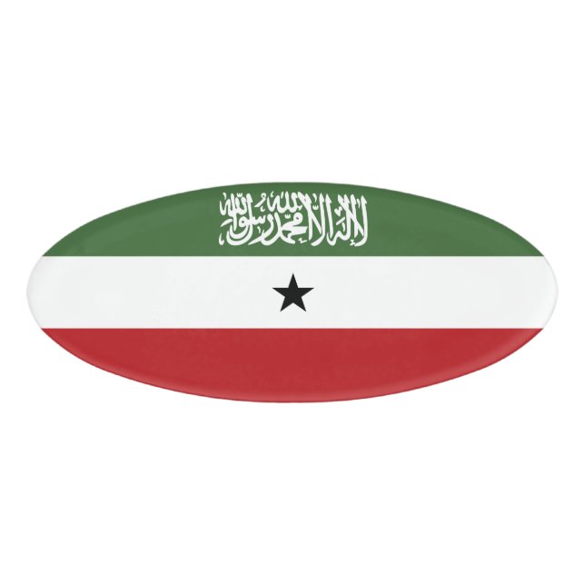Badge D'identification Drapeau du Somaliland (Devant)