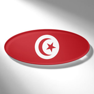 Badge D'identification Drapeau tunisien