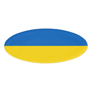 Badge D'identification Drapeau ukrainien