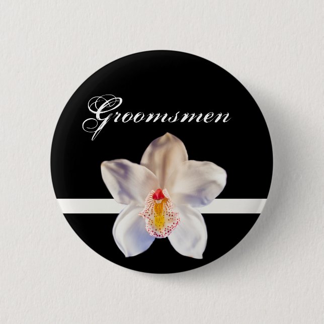 Badge d'identification du Mariage Groomsmen (Devant)
