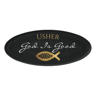 Badge D'identification Église chrétienne Usher Ichthys