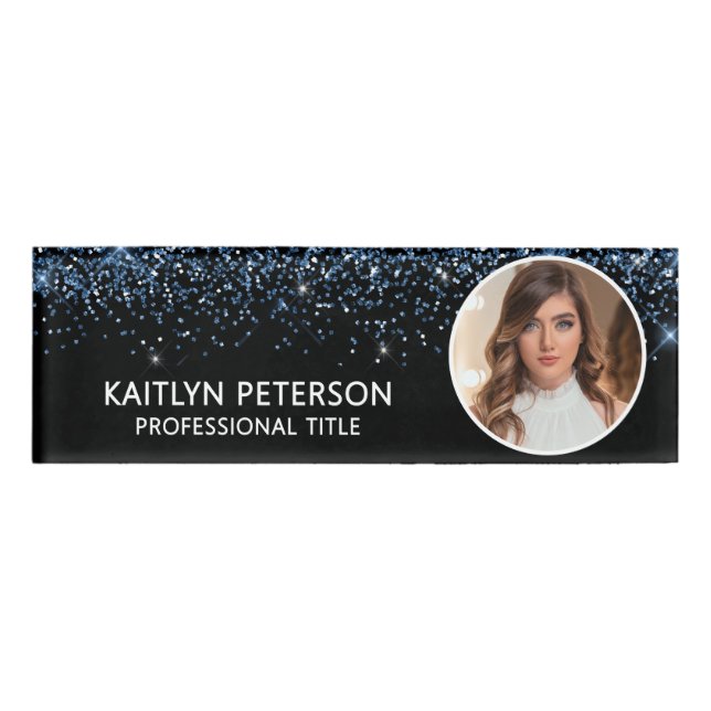 Badge D'identification Élégante carte d'identité professionnelle avec pai (Devant)