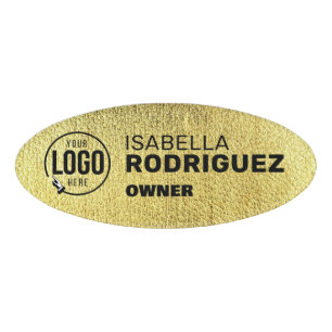 Badge D'identification Employé de la société magnétique Personnaliser sur