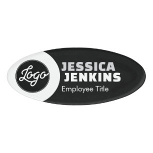Badge D'identification Employé de la société magnétique Personnaliser sur